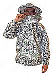 Куртка бджоляра ситцева на блискавці, фото 2