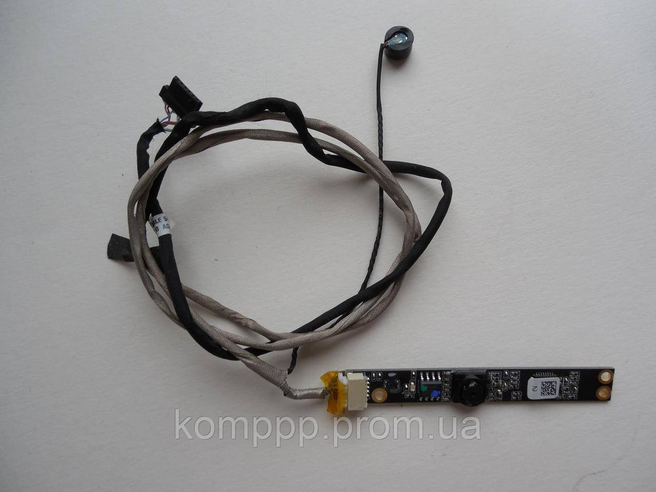 Шлейф вебкамера мікрофон для ноутбука Medion Akoya E4212 MSI CX480 DNS 0145712 1414-06AC000 FE13FF-231H