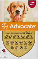 Advocate Bayer для собак від 10 до 25 кг, 1 піпетка