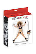 Фіксатор для ліжка Fetish Tentation Ankle and Wrist Straps for Bad з маскою (м'ята упаковка!!!, фото 4