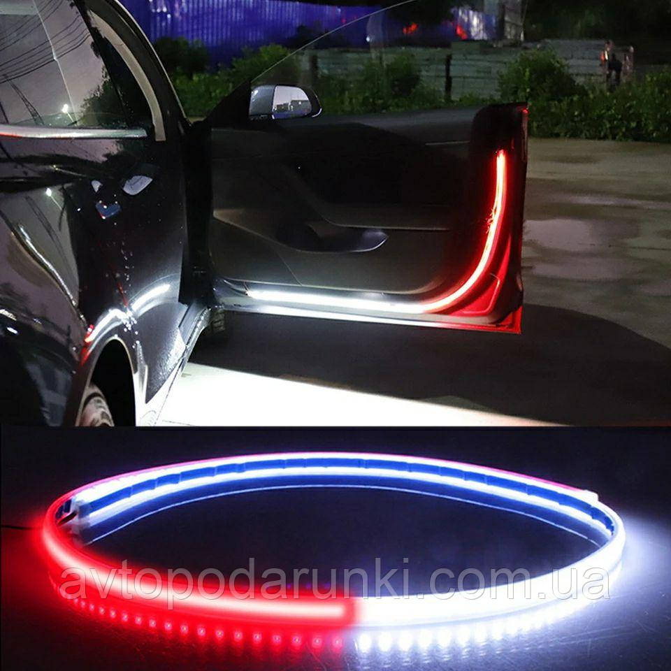 Підсвітка дверей динамічна, LED-підсвітка 
дверцята автомобіля ( 2 стрічки по 1,2 м)