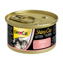Консервы для котят Gimpet ShinyCat Kitten Цыпленок, 70 г