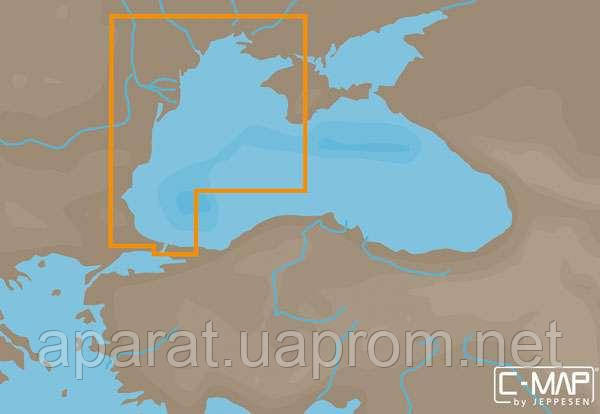 Картка С-МАР Західна частина Чорного моря