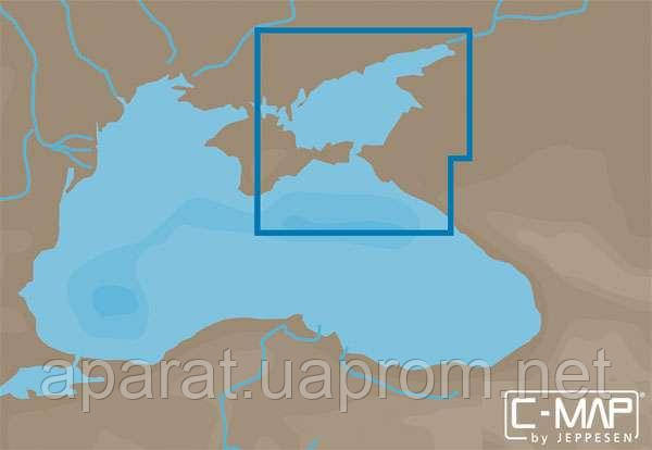 Картка С-МАР Азове море, східна частина Чорного моря