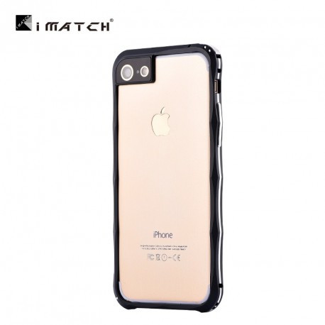 Бампер iMatch алюмінієвий на IPhone 7 Чорний