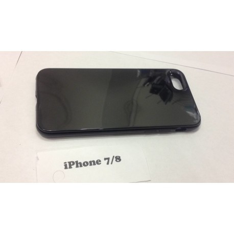 Чорний Силіконовий чохол для iPhone 7/8 - 2638