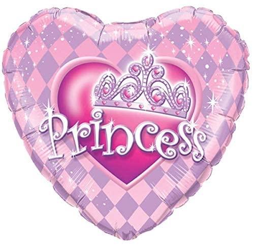 Q 18" Princess Tiara Foil Balloons. Фольгована куля Серце. Тіара принцеси. В УП