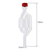 Гідрозатвор (водний закрив) "S"-подібний (якісний, міцний), фото 5