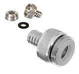 Перехідник на кран, змішувач з адаптером під внутрішню, і зовнішню різьбу (штуцер 8 мм.), фото 2