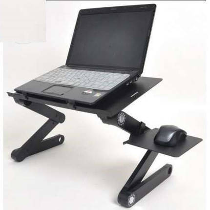 Столик-трансформер для ноутбука Laptop Table T8, фото 1