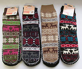 Шкарпетки з підошвою, жіночі НО7, фото 2