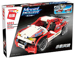 Конструктор Qman 6001 "Гонічний автомобіль Scarlet Shadow Canis" 257 деталей