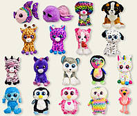 М'яка іграшка PL0662 (60шт) глазастики, мікс видів, 23 см, у пакеті