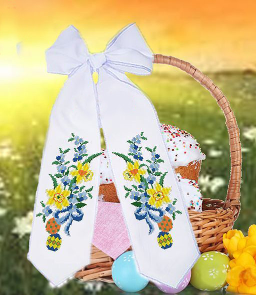 Бант великодній №001