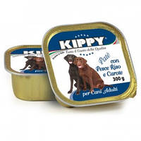 Паштет для собак KIPPY, риба, рис, морква 300 г