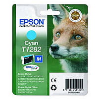 Картридж Epson 1282 для Stylus S22/SX125/SX130/SX235/SX420/SX425 Cyan (C13T12824012)