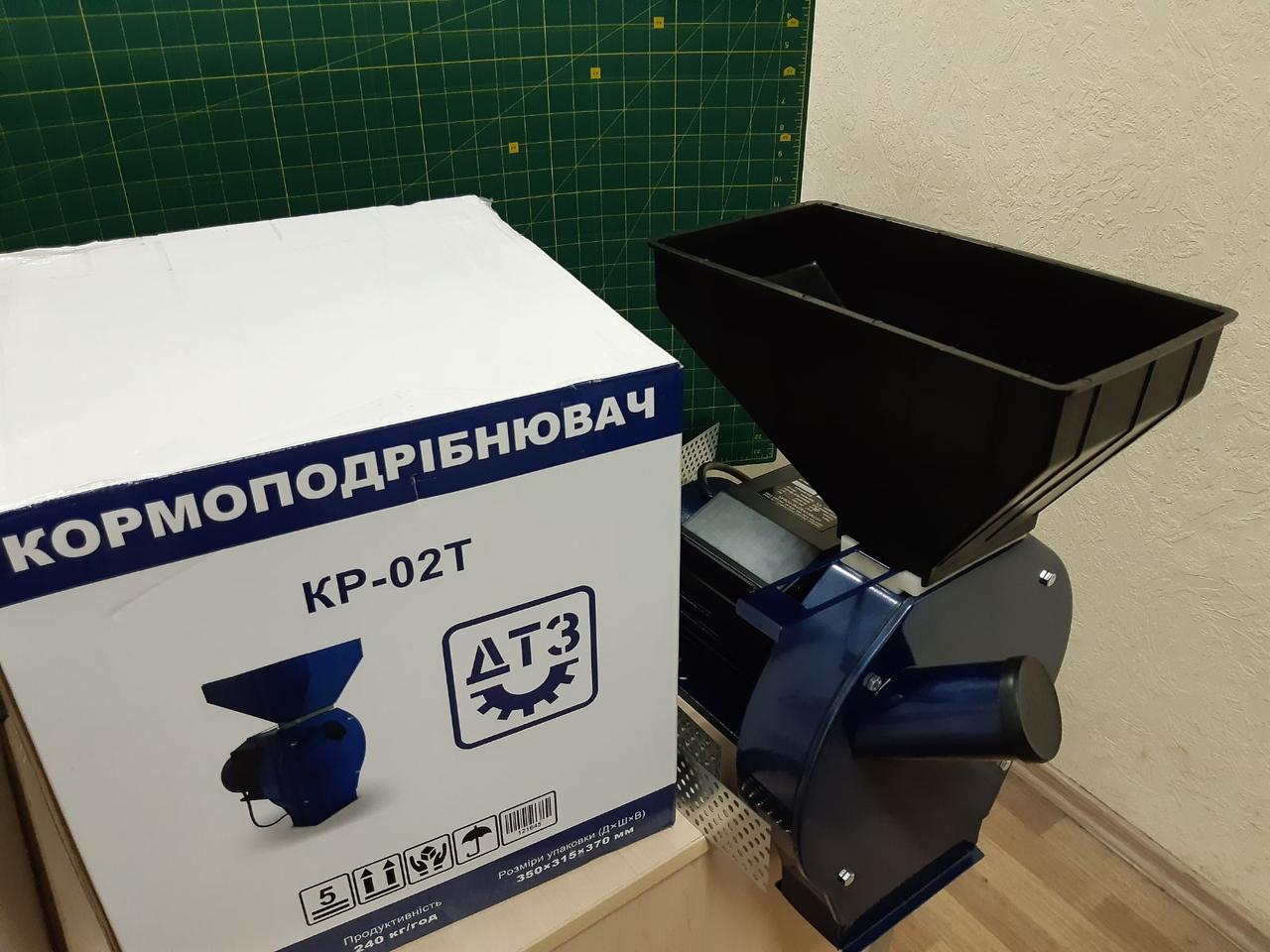 Кормоподрібнювач ДТЗ КР-02Т