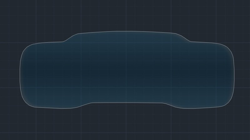 Захисне гібридне скло на приладову панель 12" MATT CITROEN C5 AIRCROSS 2018 - 2022