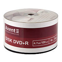 Axent DVD + R 4,7GB / 120 мин 16X, 50 шт, масса 8108-A