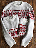 Сімейна колекція в'язаних светрів "Валентинка", фото 2