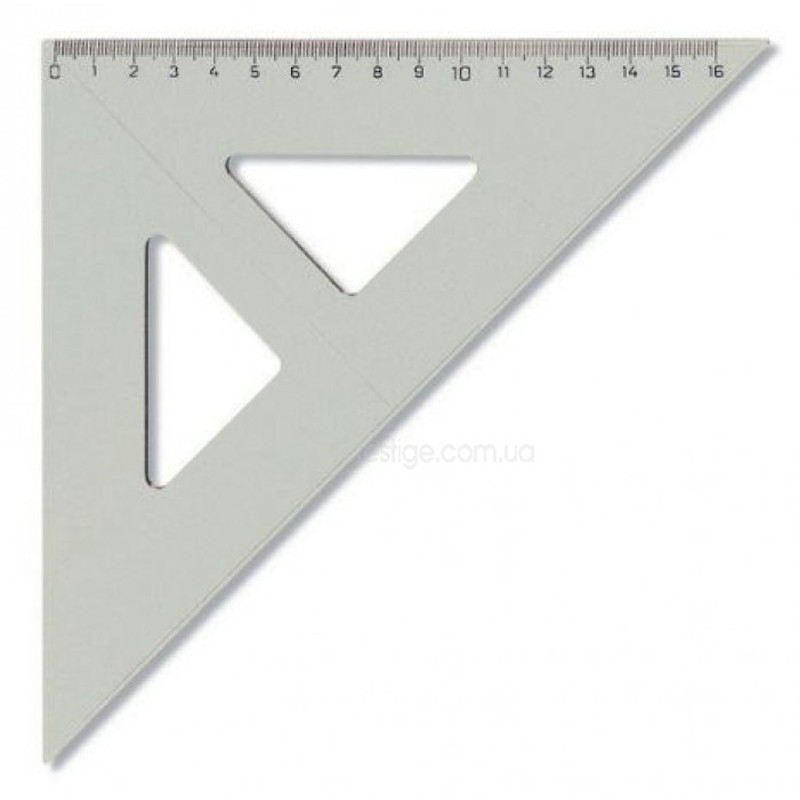 Треугольник KOH-I-NOOR 45/177, бесцветный - фото 1 - id-p160822804