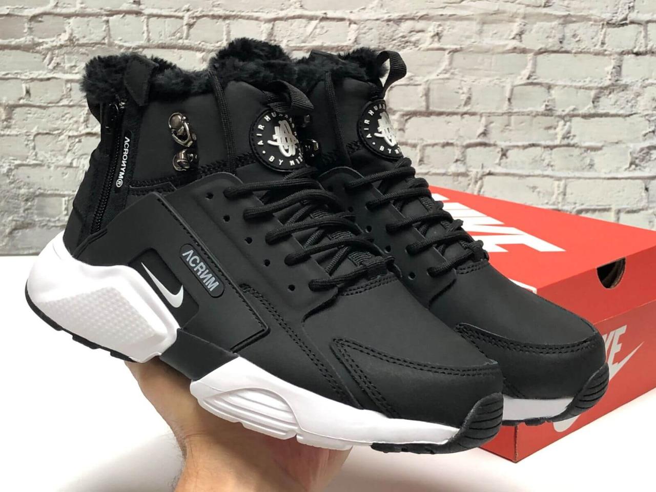 Кросівки Nike Huarache зимові Високі зимові кросівки Nike Air Huarache Acronym, фото 1