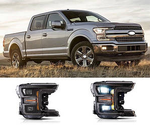Передні фари Ford F150 (17-20) тюнінг Full led оптика