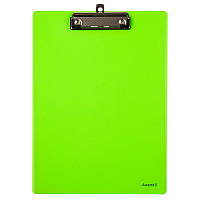 Планшет пластиковий, А4, салатовий