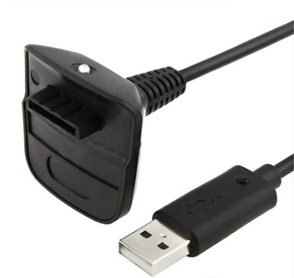 Play & Charge Kit USB зарядний пристрій для джойстика Xbox 360 Ікс бокс 360