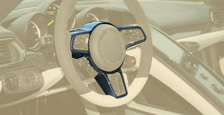 MANSORY steering wheel switch panel for Porsche 918 Spyder