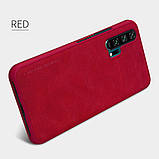Nillkin Huawei Honor 20 Pro Qin leather case Red Чохол Книжка, фото 6