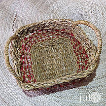 Кошик плетений квадратний (хогла), фото 3