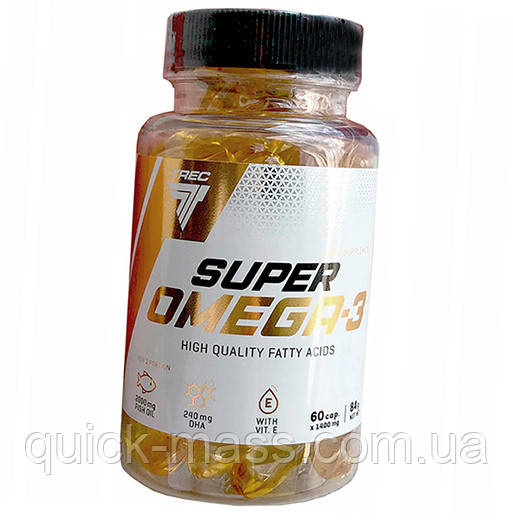 Омега-3 Trec Nutrition Super Omega-3 60caps, фото 1