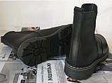 Підліткові демісезонні стильні черевики Mante челсі натуральна шкіра оксфорд, фото 4