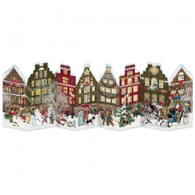 Адвент календарь Spiegelburg "Рождественская улица" - фото 1 - id-p1280027161