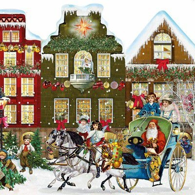 Адвент календарь Spiegelburg "Рождественская улица" - фото 2 - id-p1280027161