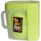 Пластиковий набір для пікніка на 6 персон MHZ R30214, 35 предметів в кейсі, зелений (SH014883), фото 4