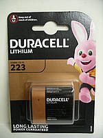 Батарейка Duracell CRP2 / 223 / DL223 / EL223AP / CR-P2 литиевая