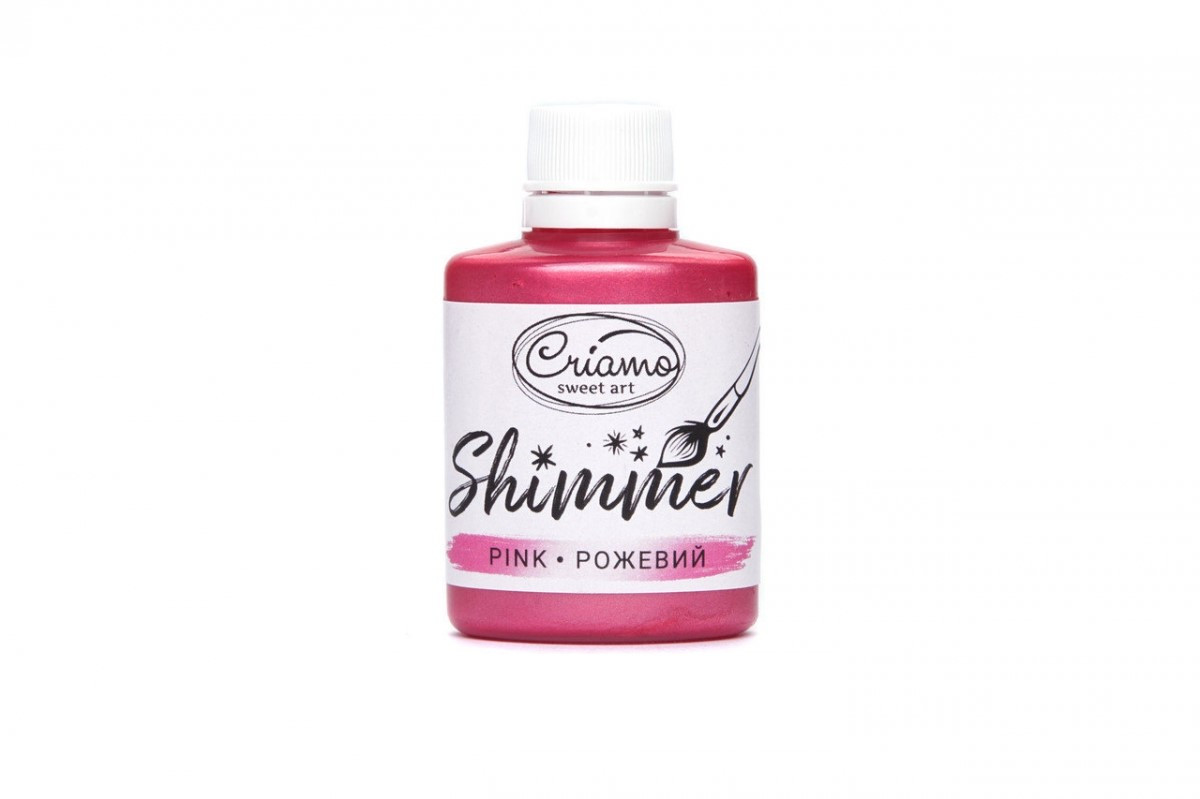 Барвник Criamo Shimmer Рожевий Металік 30 грам