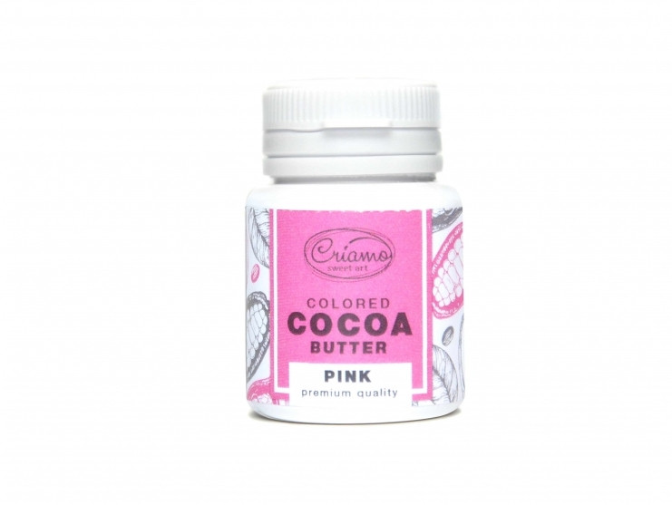 Барвник для шоколаду Какао масло Criamo Рожевий