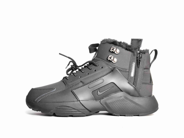 Мужские зимние кроссовки Nike Huarache Acronym City Black Winter