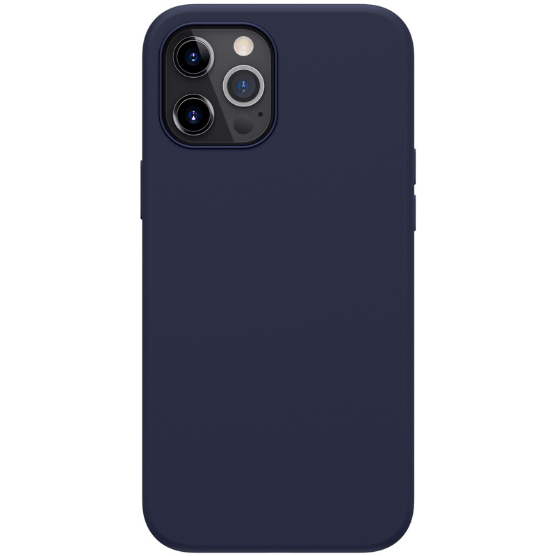 Nillkin iPhone 12 Pro Max (6,7") Flex Pure Case Blue Силіконовий Чохол, фото 1