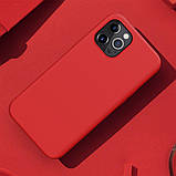 Nillkin iPhone 12 Pro Max (6,7") Flex Pure Case Red Силіконовий Чохол, фото 4