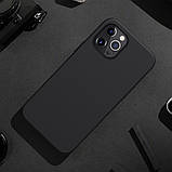 Nillkin iPhone 12 Pro Max (6,7") Flex Pure Case Black Силіконовий Чохол, фото 4