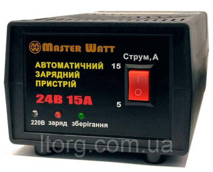 Автоматичний зарядний пристрій для акумуляторів 24 В 15 А