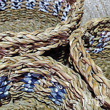 Кошик плетений (хогла + хб), фото 2