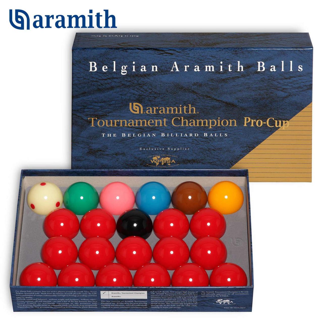 Кулі Aramith Super PRO Снукер 52,4мм