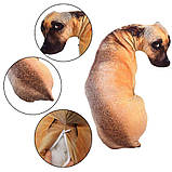 М'яка подушка-іграшка собака 3D, фото 2