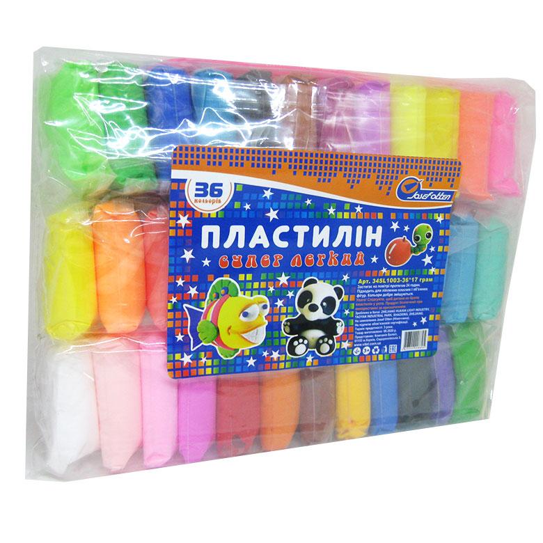 Маса для ліплення супер легка 36кол. Josef Otten зі стеком по 20г 34SL1003-36, фото 1