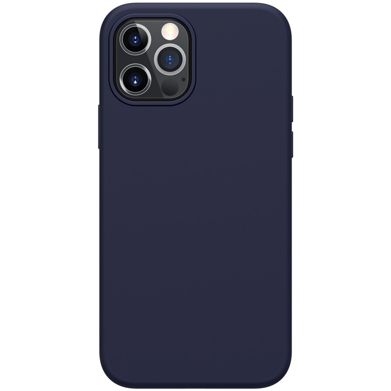 Nillkin iPhone 12 / 12 Pro (6,1") Flex Pure Case Blue Силіконовий Чохол